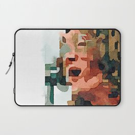 Fab Four (John) Abstract Watercolor Painting Laptop Sleeve