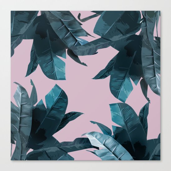 Tropical Palm Print #2 Canvas Print