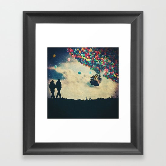 Walk On Framed Art Print