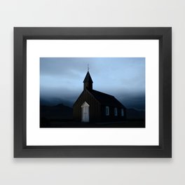 Iceland Church Framed Art Print