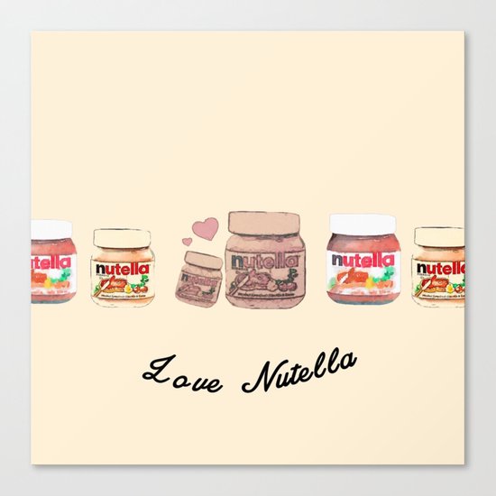 Nutella-324 Canvas Print