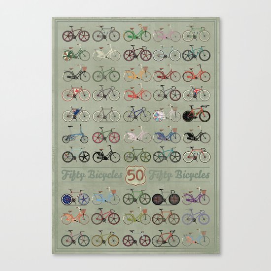 Bicycle Canvas Print