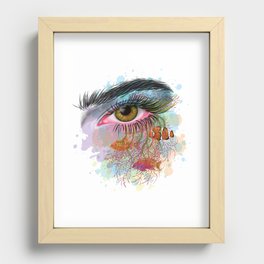 Under the sea Recessed Framed Print