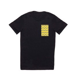Soft Rippled Horizontal Line Pattern V2 T Shirt | Lines, Rhythmic, Coloroftheyear, Ombre, Patterns, Horizontal, Art, Gray, Grey, Geometric 