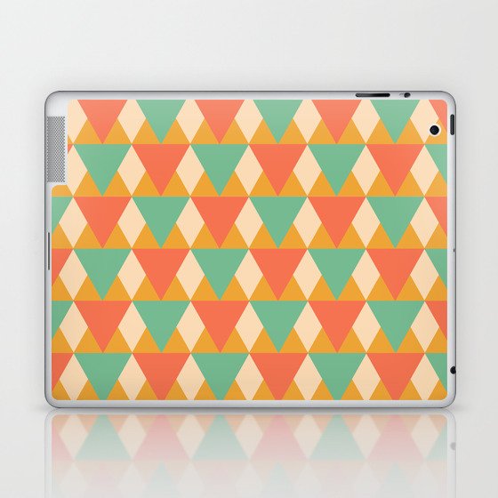 Pastel Triangles Laptop & iPad Skin