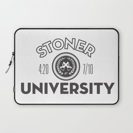HIGH - Stoner University - Black Laptop Sleeve