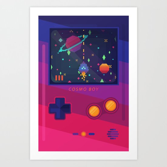 COSMO BOY Art Print