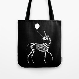 Unicorn skeleton Tote Bag