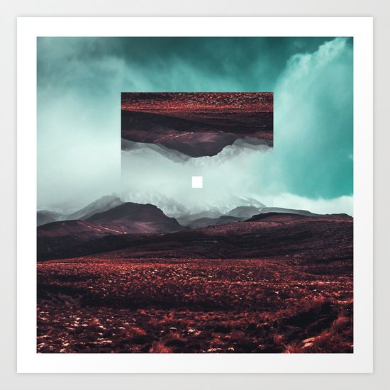Glance Art Print