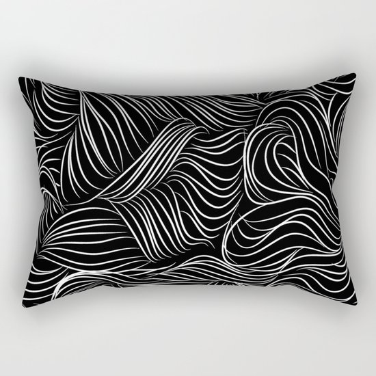 Lines view Rectangular Pillow