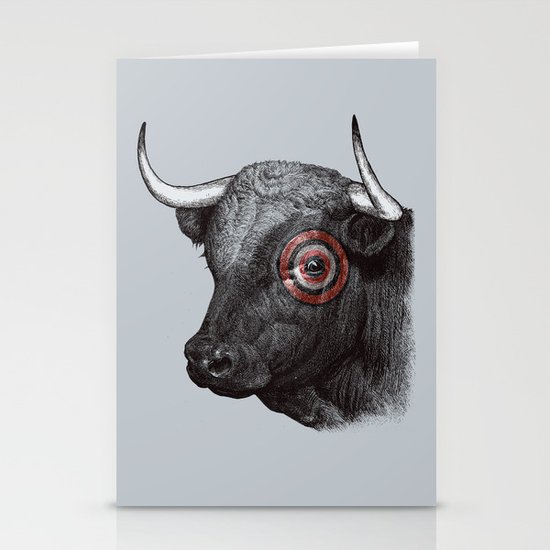 Bullseye Stationery Cards