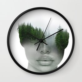 En el bosque Wall Clock