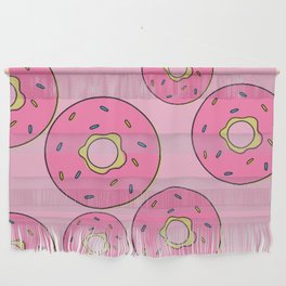 Pink Donut Wall Hanging