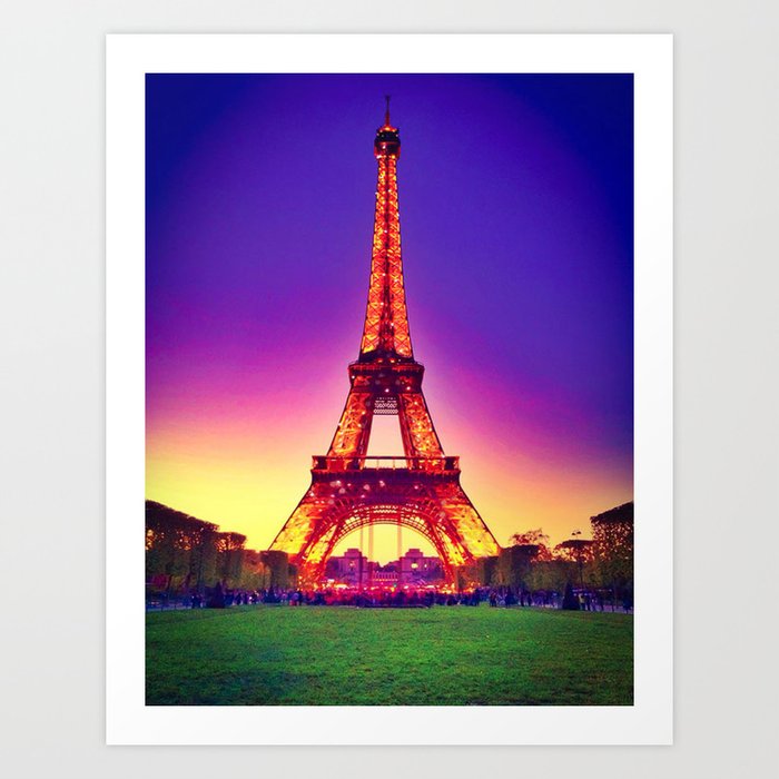 France Art Print by Jetpunk | Society6