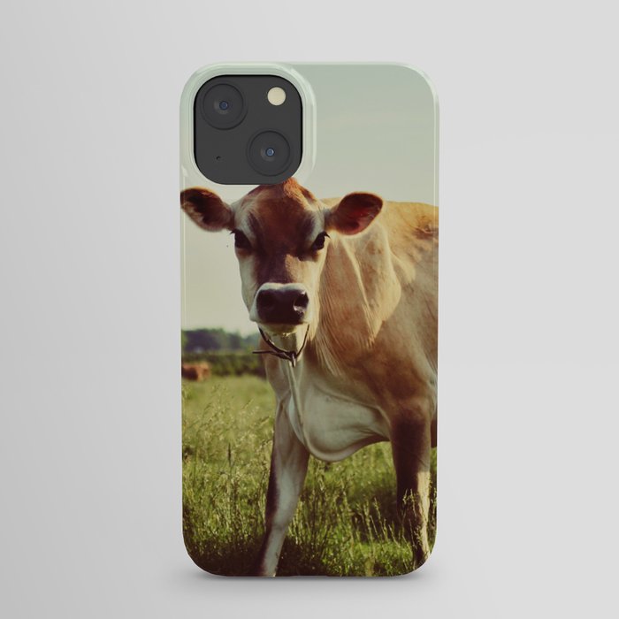 jersey cow iPhone Case