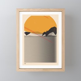 landscape II Framed Mini Art Print