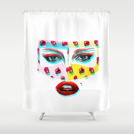 Arabic  Shower Curtain