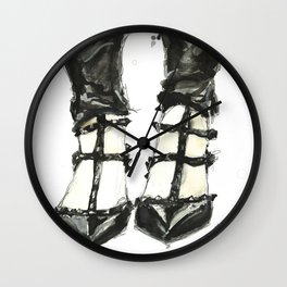 Valentino Rockstuds (Noir) Wall Clock