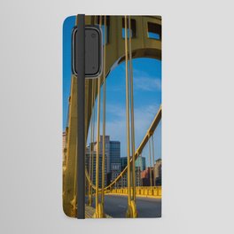 Pittsburgh Pennsylvania Steel City Bridge Skyline Photography Print Android Wallet Case