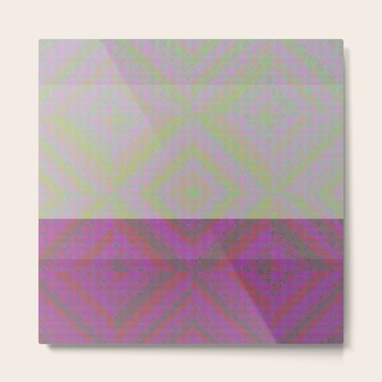 Illusion 4 Metal Print