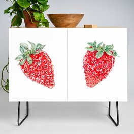 Watercolour Strawberries Credenza