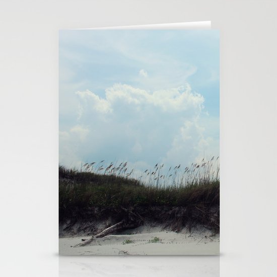 beach dunes Stationery Cards