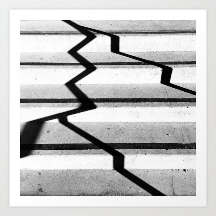 Up & Down / US221 Art Print