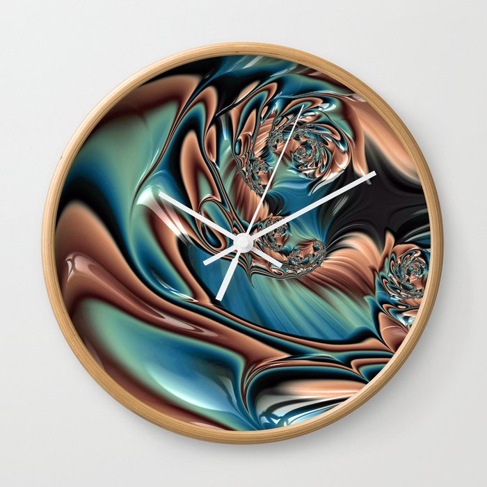 Fantasy Wall Clock By Lindamillar