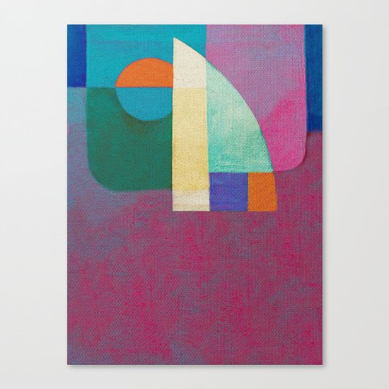 Una Regata Colorata Canvas Print