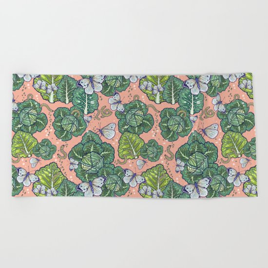 garden harmony Beach Towel