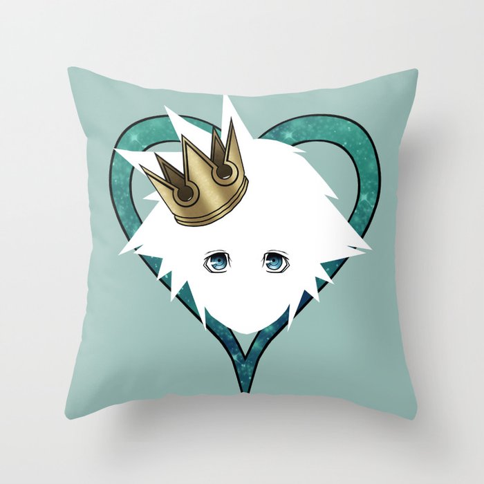 Royal Sora Throw Pillow