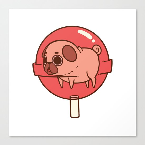 Puglie Lollipop Canvas Print