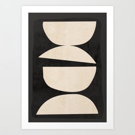 abstract minimal 23/1 Art Print