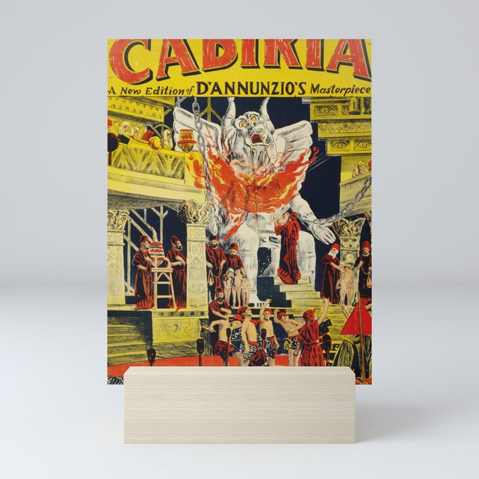 Cabiria vintage poster Mini Art Print