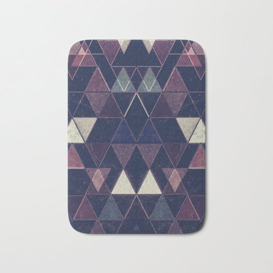 Triangles XXVI Bath Mat