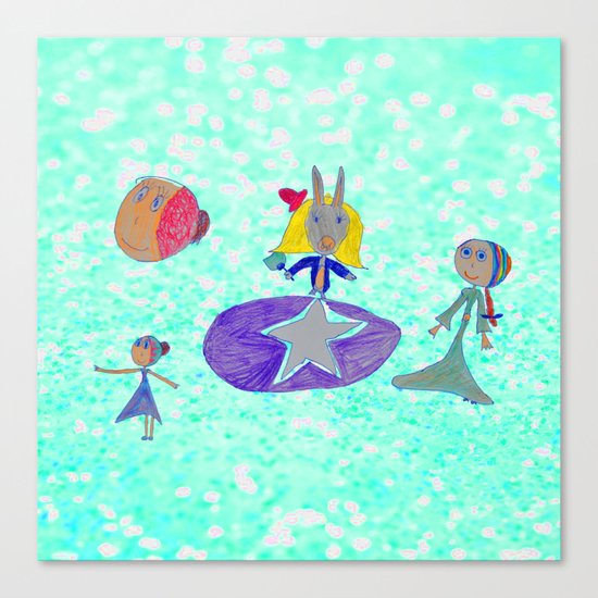 Alice | Up to the light sky Canvas Print