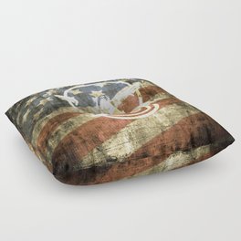 Captain American 1941 Floor Pillow