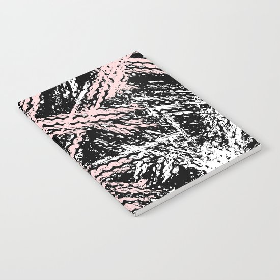 Desert Tracks Pink Notebook