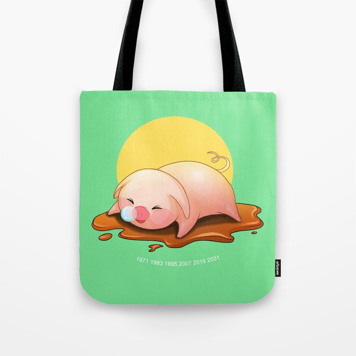 Year of the Pig Tote Bag