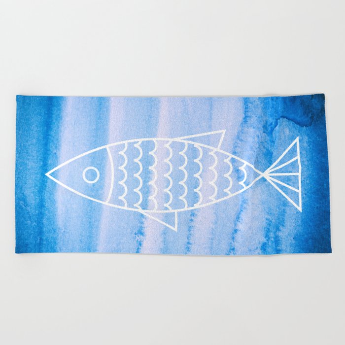 FISH Beach Towel