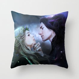 Hades and Persephone Throw Pillow