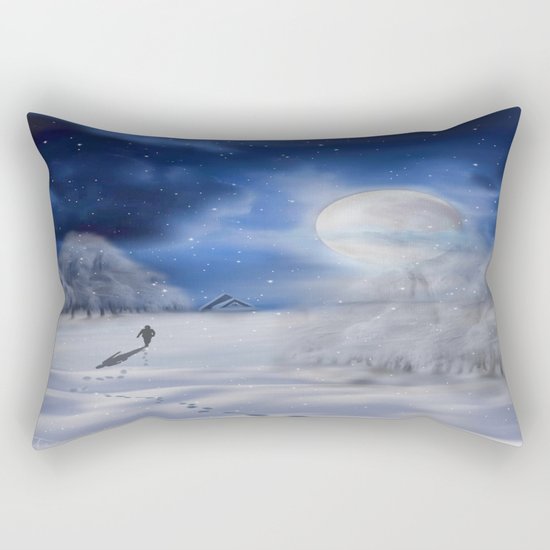 Winter Dreams Rectangular Pillow