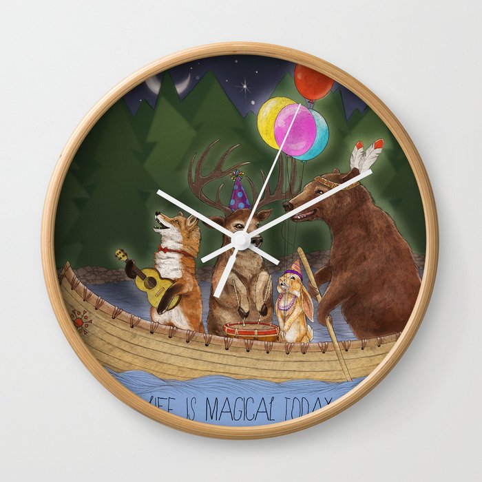 Life Is Magical Today Wall Clock