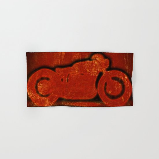 Metalic Red Hand & Bath Towel