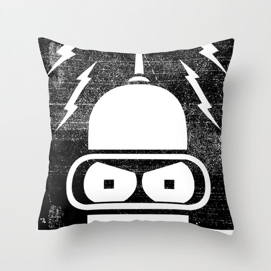 The Future Is Watching Throw Pillow