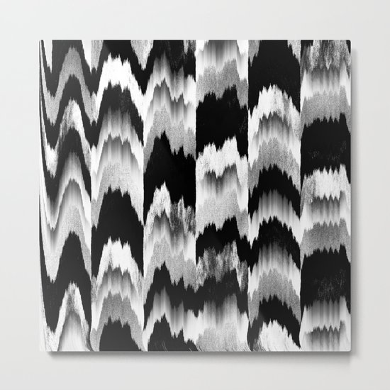 Glitch 2 Metal Print