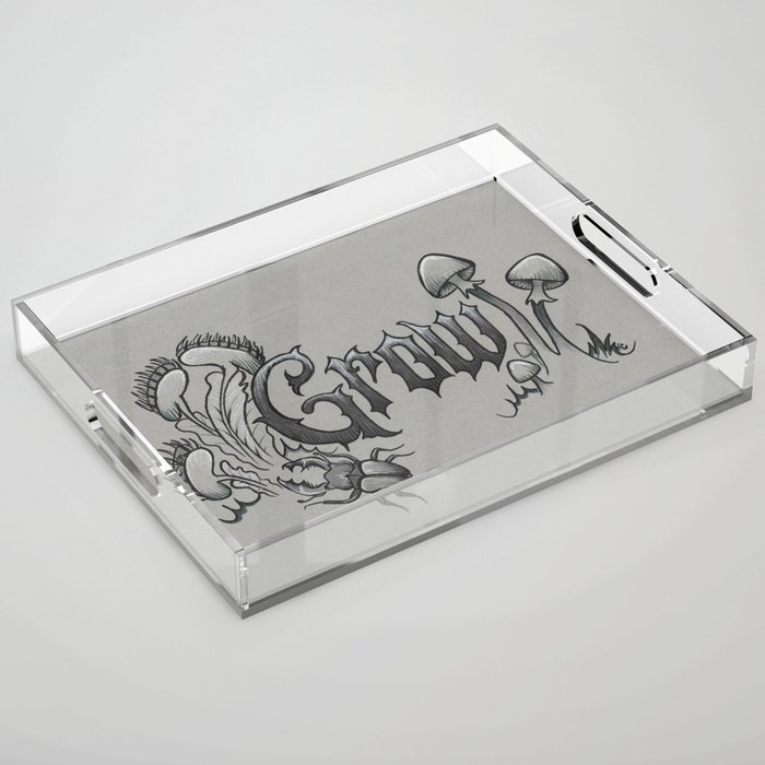 Gothic Grow Acrylic Tray