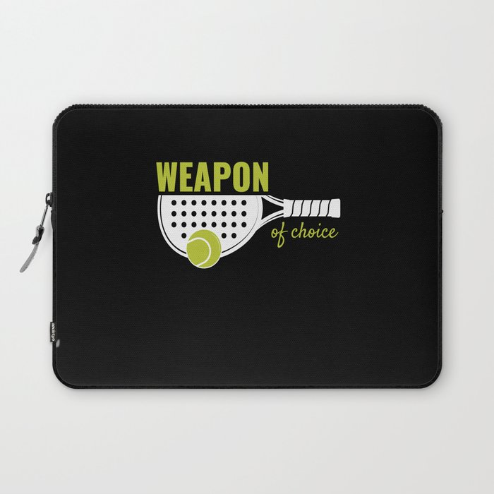 Tennis Weapon Of Choice Laptop Sleeve