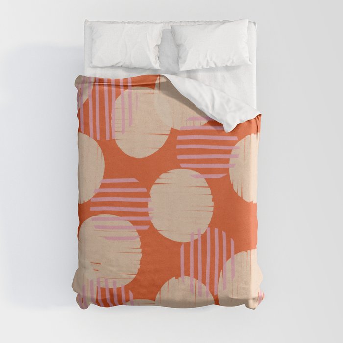 Abstract Summer Pattern #2 Duvet Cover