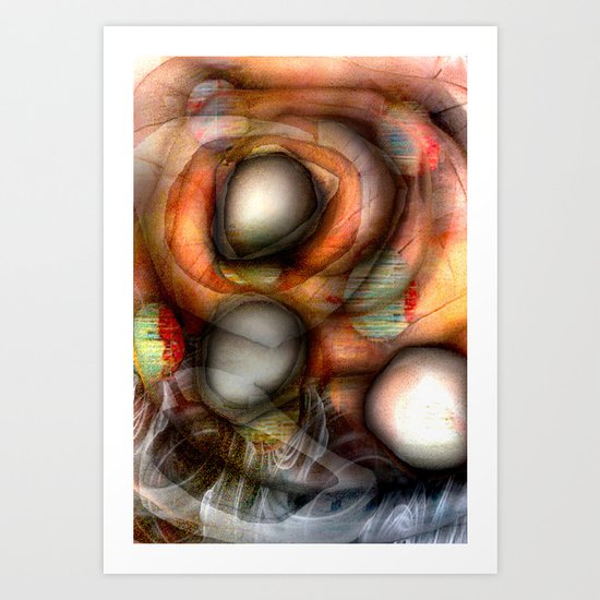Collision Art Print